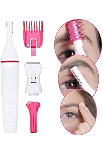 Sweet Generic Sensitive Touch Hair Removal Epilator White/Pink pack of 3