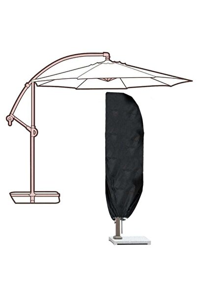 STARSTAR 1. Cantilevered parasol cover - waterproof and UV-resistant Oxford c...