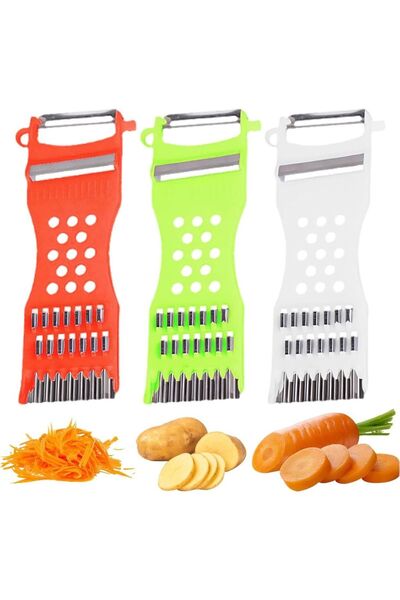Morvena Picks Set multifuncțional de 3 piese: decojitor și feliator de legume...
