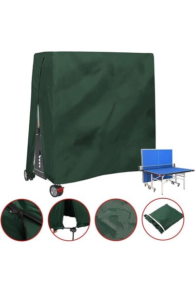 STARSTAR Waterproof Oxford cloth ping pong table cover, 185 x 165 x 70 cm, gr...
