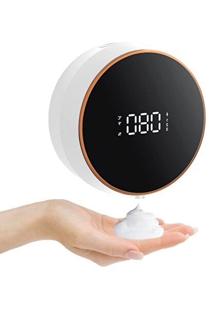 Morvena Picks Dozator automat de sapun montat pe perete 300 ml dozator de dez...