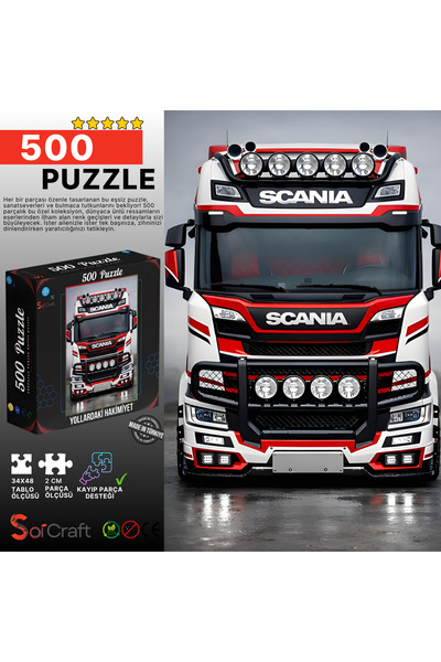 Soi Craft 500 Parça Puzzle Yollardaki Hakimiyet # 907