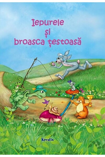 Kreativ Iepurele si broasca testoasa