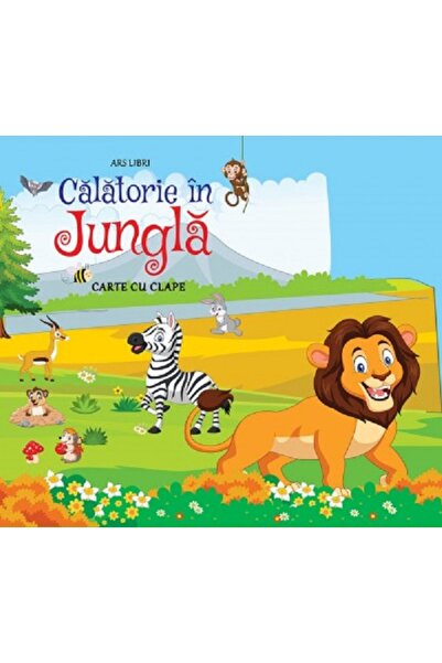 ARS LIBRI Calatorie in jungla - Carte cu clape