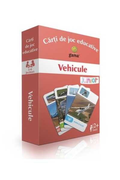 Gama Vehicule - Carti de joc educative