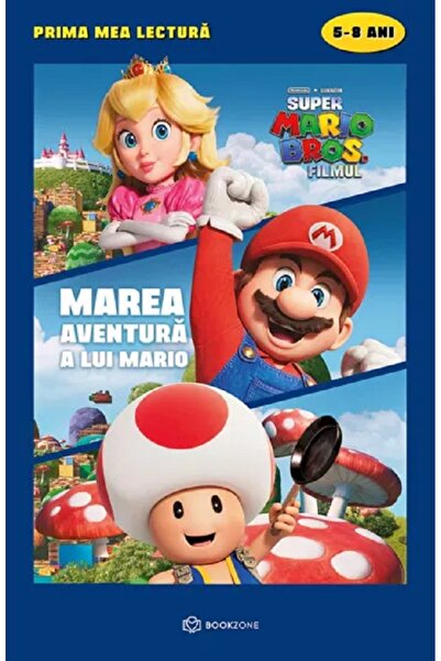 Bookzone Marea aventura a lui Mario. Prima mea lectura 5-8 ani - Mary Man-Kong