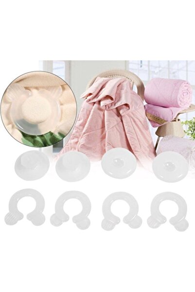 STARSTAR 4-Piece Duvet Cover Clips - Bedroom Bedding Duvet Clips - Plastic - ...