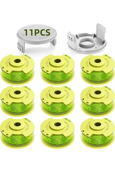 STARSTAR Ryobi One Plus+ AC80RL3 11ft 0.080" Cord Trimmer Spool 9-Pack Lines ...