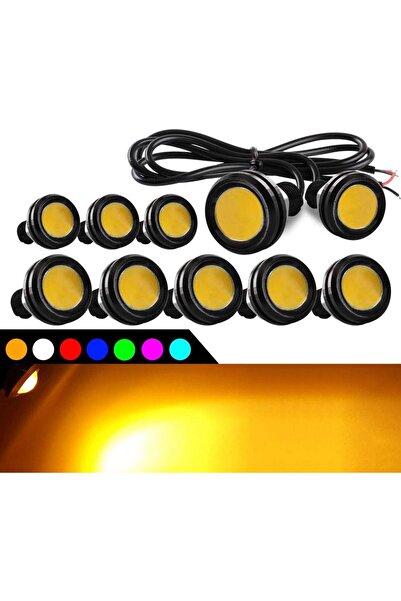 STARSTAR 10 High-Power 9W 23mm Eagle-Eye LED Daytime Running Lights, Fog Ligh...