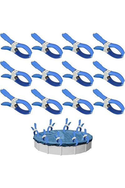 STARSTAR 12-pack Waterproof Clothes Clips - Large Stainless Steel Clothes Cli...