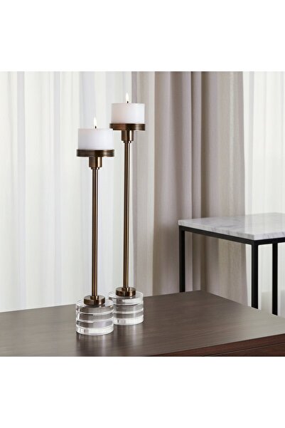 UTTERMOST Lia Candleholders, S/2