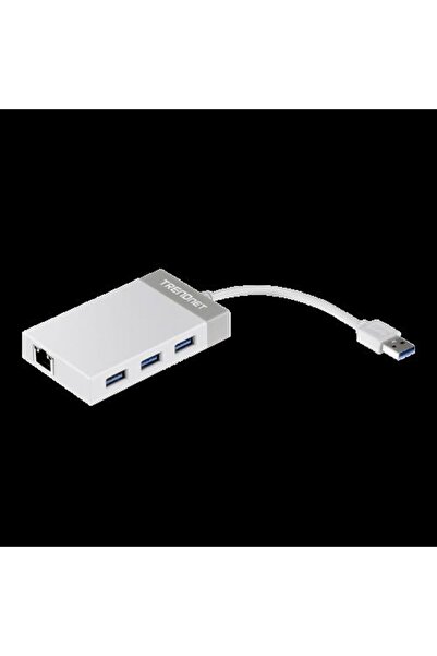TRENDnet Adaptor USB 3.0 la Gigabit, Hub USB - TU3-ETGH3