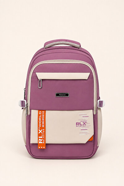 ELATAE Orthopedic School Bag Multi-Compartment Waterproof Large Volume Primar...