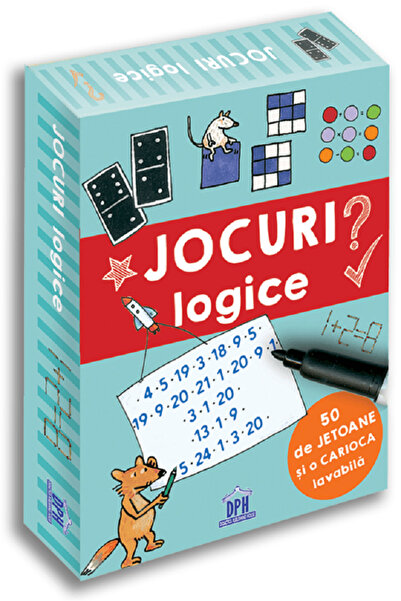 Didactica Publishing House Jocuri logice. 50 de jetoane - Philip Kiefer
