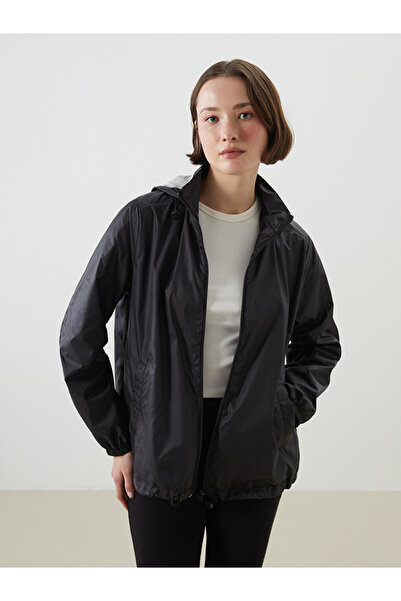 LC Waikiki Hooded Women's Raincoat