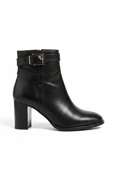 DGN K905-22K Women's Belt Detailed Heeled Boots