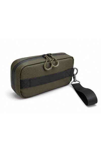 MEGA BAG M 1037 Polyester Travel Shaving/Makeup Bag, Organizer Khaki