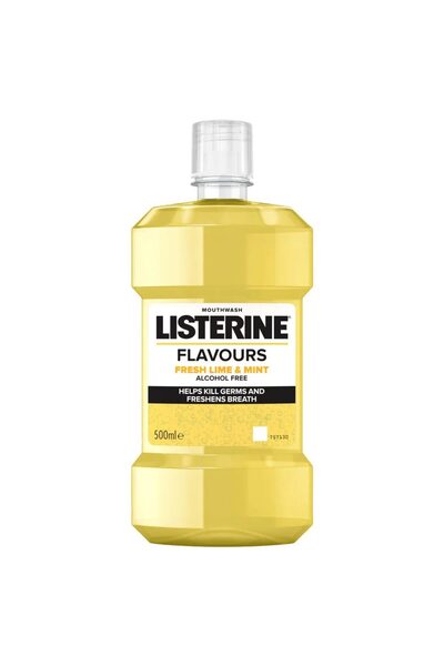 Listerine Mouthwash, Listerine, 500 ml Lemon Mint