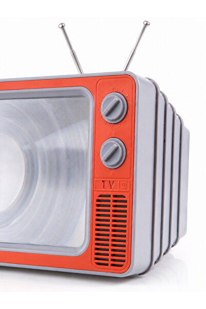 Genel Markalar Telefon Ekran Büyütücü 3D HD Lens Retro TV Görünümlü Katlanabilir Mobil Ekran