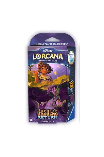 Disney Lorcana Ursulas Return: Deck de pornire Amber & Amethyst