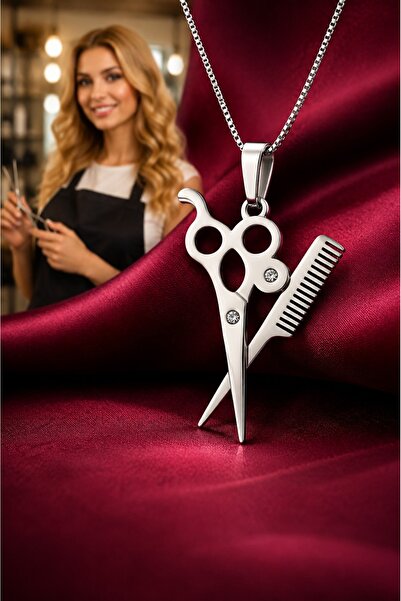 voyageaccessory Stainless Steel Long and Dangle Unisex Style Zircon Stone Hai...