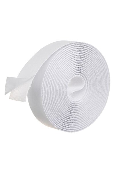BAMI NETWORK Banda adeziva cu scai alba 4m x 2.5cm pentru ferestre