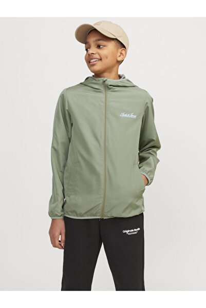 Jack & Jones Μπουφάν εποχιακό "Jack & Jones" χακί