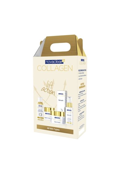 Novaclear SET DE COLAGEN (CREMĂ DE ZI, CREMĂ DE NOAPTE, SER)