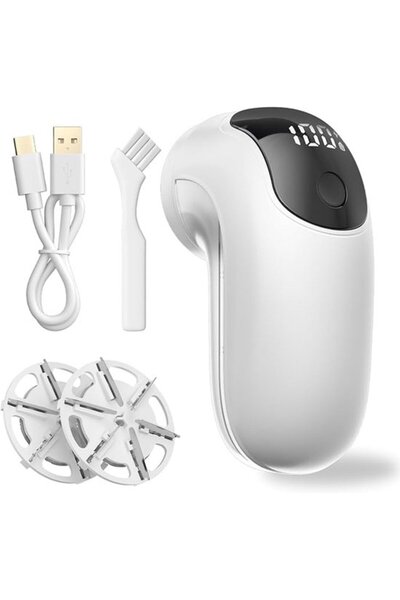 STARSTAR Electric Lint Remover, Rechargeable Lint Shaver for Clothing, 6-Blad...