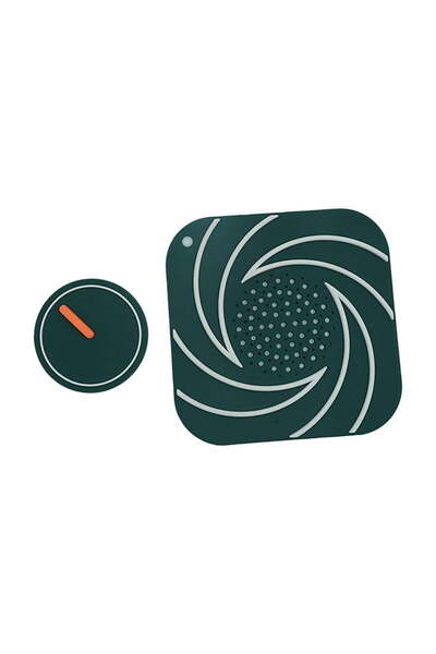STARSTAR Bathtub drain plug, flexible drain mat, deodorizing drain mat, remov...