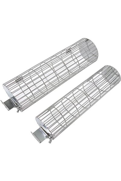 STARSTAR Barbecue tool set - Rolling Stainless Steel Outdoor Barbecue Cage, 5...