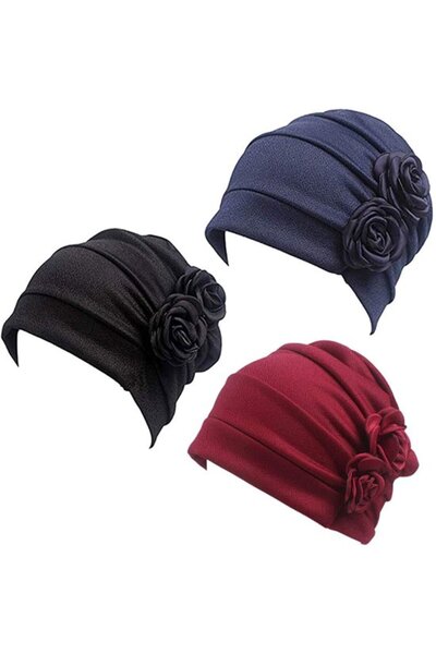 STARSTAR Three-piece chemotherapy headband set – head cover – chemotherapy ca...