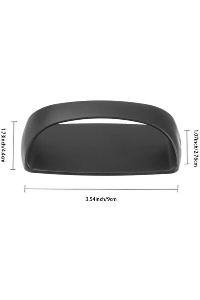 STARSTAR 2 Pcs Black Self-Adhesive Instant Cabinet Drawer Handles, No-Drill S...