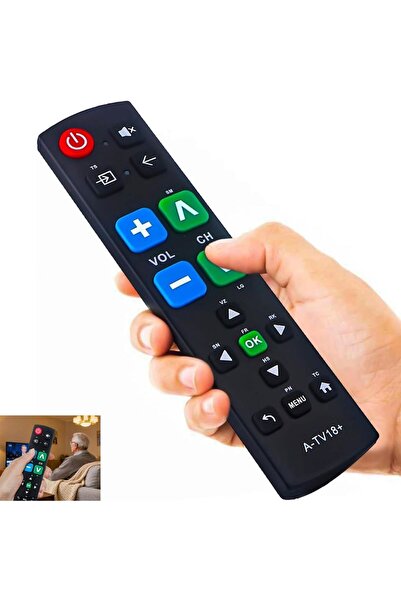 STARSTAR A learning-type universal remote control with large buttons – perfec...