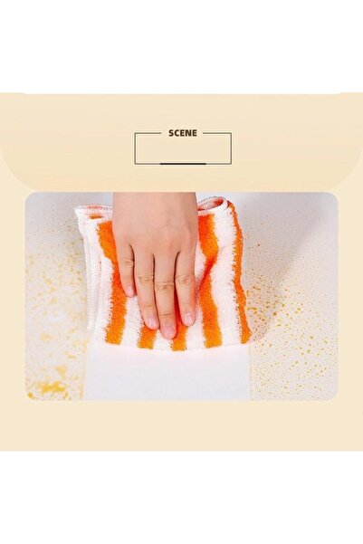 STARSTAR 10 Pieces Double-Layer Bamboo Fiber Dishcloths, Thickened Dishcloth,...