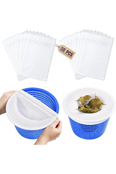 OEM Set de 30 de ciorapi filtranti din nailon pentru piscină, reutilizabili