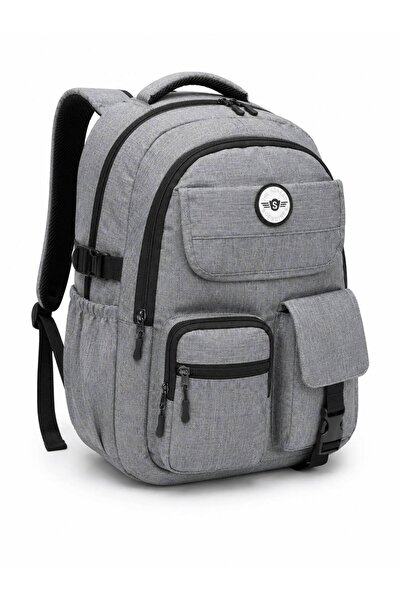 Dadacuq Water Resistant Six Compartment Zippered School and Daily Use Backpac...