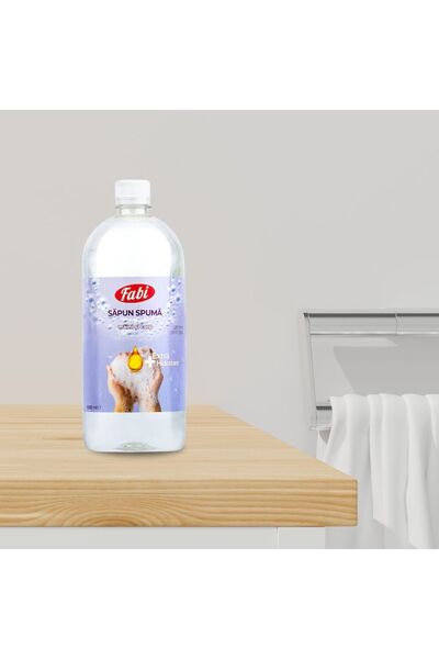 FABI Săpun spumant, Fabi, 1L, special conceput pentru pielea sensibilă, fără parabeni