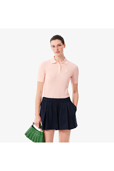 Lacoste Kadın Slim Fit Pembe Polo