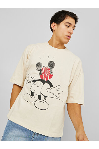 URBAN HAUL By Styli Disney Mickey Print Oversized T-shirt