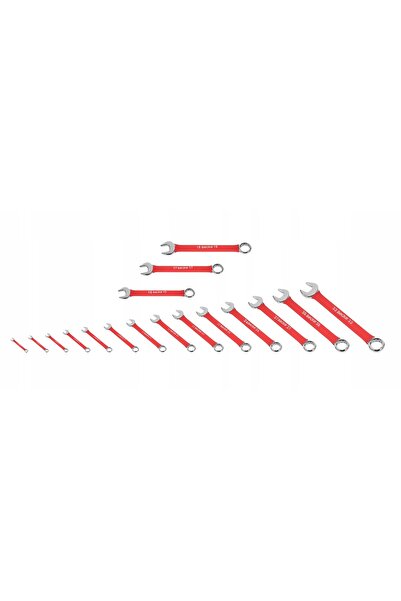 Becke Set de chei fixe, 17 piese, cu mâner de cauciuc, cadou