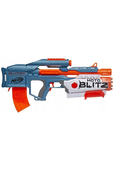 Nerf ELITE 2.0 MOTOBLITZ GUN +ȚINTĂ ELECTRONICĂ +30 PROȘTĂRI