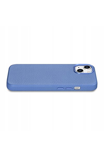 NO BRAND Husă din piele pentru iPhone 14 Plus cu sistem magnetic MagSafe, din...