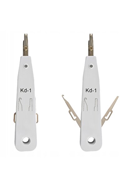 ISO TRADE Tester de cabluri RJ45 RJ11, Kit de instrumente pentru rețea, Deziz...