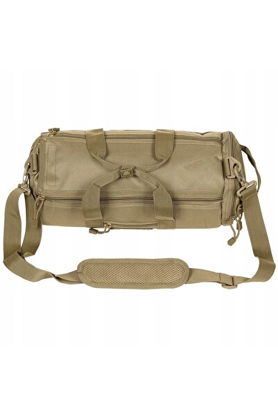 NO BRAND Geantă mică de umăr rotundă Molle coyote