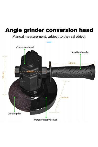 NO BRAND Adaptor polizor pentru discuri de 100mm pentru mașină de găurit