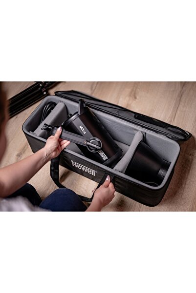 Newell Geantă foto LED BAG neagră