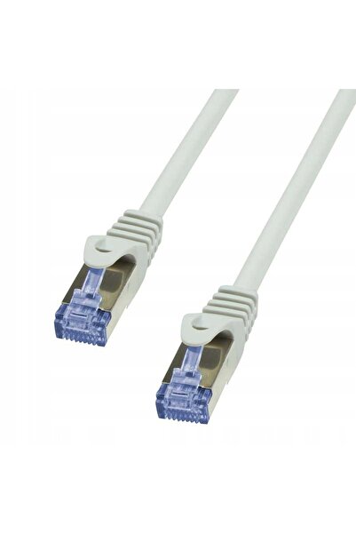 LogiLink Cordon de patch CQ4112S Cat.6A/7 600 MHz S/FTP PIMF 20,0m gri