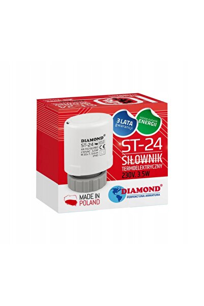 DIAMOND Actuator termoelectric ST-24 30X1.5 NC 3.5 W pentru distribuitor