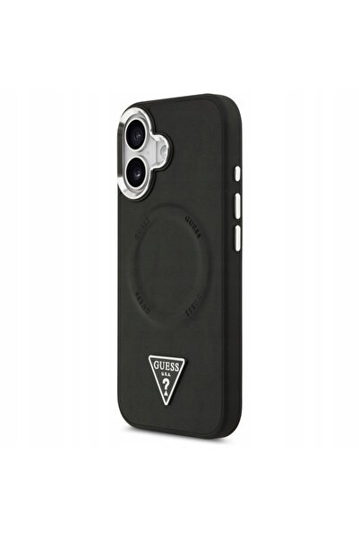 NO BRAND Husă pentru iPhone 17, cu logo triunghiular Guess pentru MagSafe, hu...
